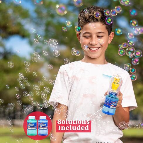 JOYIN 3 Bubble Guns Kit with Bubble Solutions for Kids, Summer Toy, Party Favors, Birthday, Outdoor & Indoor Activity, Birthday Gift in Saudi Arabia