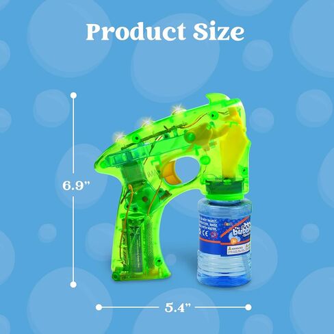 JOYIN 3 Bubble Guns Kit with Bubble Solutions for Kids, Summer Toy, Party Favors, Birthday, Outdoor & Indoor Activity, Birthday Gift in Saudi Arabia