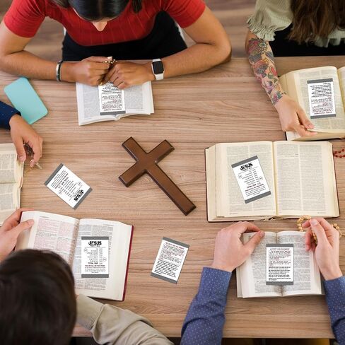 200 PCS Gospel Tract Card Cards Pocket Holycard Postcard Postcards Boyrics Croom Inspirational Bible Bible Longmark for Christian Gift (دفع يسوع كل شيء) in Kuwait