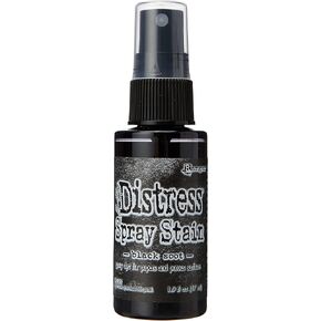 Ranger Tim Holtz Distress Spray Stains Bottles, 1.9-Ounce, Black Soot