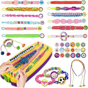 Bracelet Making Kit for Girls Kids, Friendship Bracelet Making Kit, Arts and Crafts for Kids Ages 8-12,Birthday Gifts Ideas for Girl 7 9 10 11 Year Old