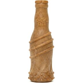 Power Bone Pet Chew Toy for Dogs - Durable, Non Toxic & Pet Safe - Best for Aggressive Chewers, Long Lasting Dental Health, Dog Teeth Cleaning, Dog Life Stages - Bottle 6.5''