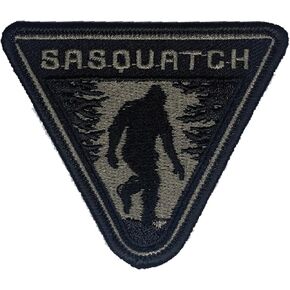 Ford Bronco Sasquatch Logo Embroidered Patch 3 inch x 2.5 inch | Heat Seal Patch for Clothes, Jean Jacket, Black Backpack, Hat, Jackets, and More