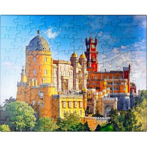 MyPuzzle Palácio Nacional Da Pena in Sintra Lisbon Portugal - Premium 500 Piece Jigsaw Puzzle for Adults