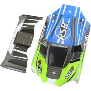 KingVal Replacement RC Car Shell Cover RC Spare Parts Compatible with WLtoys 144001 1/14 4WD RC Car (Blue)