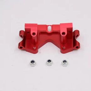 Slash 2WD Front Lower Bracket,Aluminum Alloy Front Lower Bulkhead Upgrade Part for TRX Slash 2WD Rustler Stampede Bandit 1/10 RC Car(Blue)