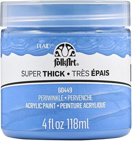 FolkArt Super Thick Acrylic Paint with a Textured Finish, Brown, 4 oz in Saudi Arabia