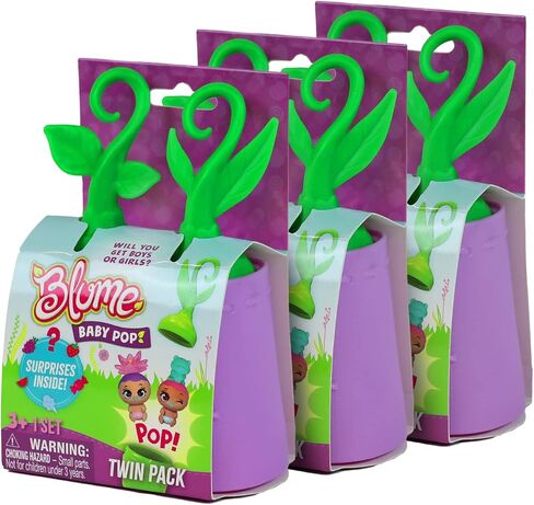 Blume Doll Baby Pop Mini 3-Pack, 6 Cute Collectible Dolls for Girls in Saudi Arabia