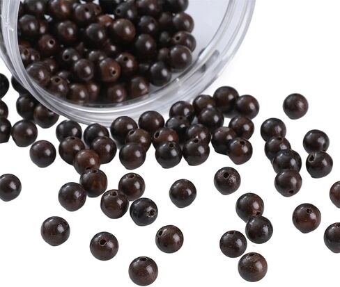 Natural Blood Sandalwood Beads 8mm Round Rosewood Beads for DIY Mala Prayer Necklace Bracelet Making 3.5oz in Saudi Arabia