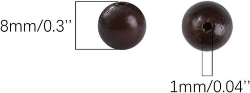 Natural Blood Sandalwood Beads 8mm Round Rosewood Beads for DIY Mala Prayer Necklace Bracelet Making 3.5oz in Saudi Arabia