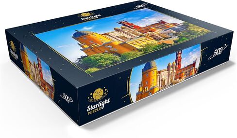 mypuzzle palácio nacional da pena in sintra lisbon portugal - Premium 500 Piece Jigsaw Puzzle للبالغين in Kuwait