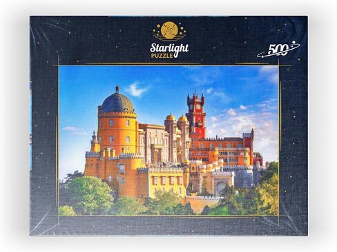 mypuzzle palácio nacional da pena in sintra lisbon portugal - Premium 500 Piece Jigsaw Puzzle للبالغين in Kuwait