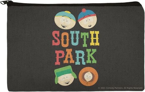 South Park Characters Logo Pencil Pen Organizer Zipper Pouch Case in Saudi Arabia