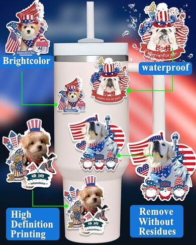 140 Pcs St Patricks Day Stickers for Kids, Cute Vinyl St Patricks Dog Stickers Bulk for Water Bottle, St Patricks Day Party Favors, Shamrock Sticker, St Patricks Day Gift for Kids Teens Adult in Saudi Arabia