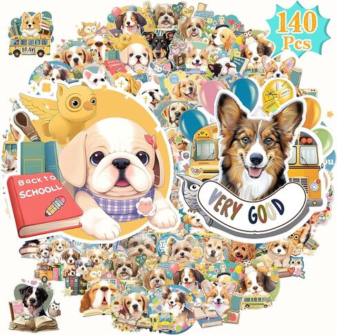 140 PCS St Patricks Day Stickers for Kids ، Finyl St Patricks Dogs ملصقات الكلب بشكل كبير لزجاجة المياه ، و Patricks Day Party Favors ، Shamrock Sticker ، St Patricks Day Gift for Kids Comple Adult in Saudi Arabia