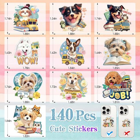 140 PCS St Patricks Day Stickers for Kids ، Finyl St Patricks Dogs ملصقات الكلب بشكل كبير لزجاجة المياه ، و Patricks Day Party Favors ، Shamrock Sticker ، St Patricks Day Gift for Kids Comple Adult in Saudi Arabia