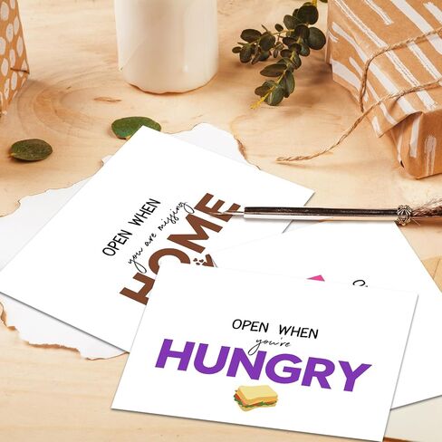 Set of 13 Open When Envelopes - Going Away to College, University Gifts, Leaving Home, Daughter Son Friend Gift College giftA-03 in Kuwait