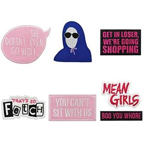 Cute-Patch Mean Girls Embroidered Iron on Patch Classroom Prize Valentines Gift Exchange Party Favors