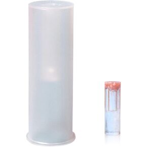 SEWACC Vase Epoxy Mold Silicone Vase Molds Desktop Cup Molds Flower Jewelry Makeup Brush Pot Silcone Molds Makeup Brush Resin Molds Pen Silicone Holder White Cement Bonsai Pot