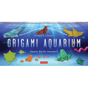 Origami Aquarium Kit: Aquatic fun for everyone!: Kit with Two 32-page Origami Books, 20 Projects & 98 Origami Papers: Great for Kids & Adults!