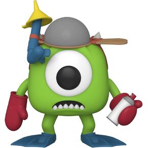 Funko POP Disney: Monsters Inc 20th - Mike with Mitts,Multicolor,One Size,57743