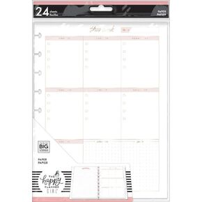 The Happy Planner Planner Fill Paper Minimalist, Multi, One Size