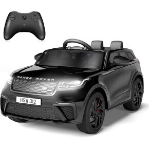 Kids Ride On Car with Remote, Licensed Land Rover Kids Electric Car, Ride On Toys for Kids 4-8 with Mp3 Player, Rocking, Pull Rod