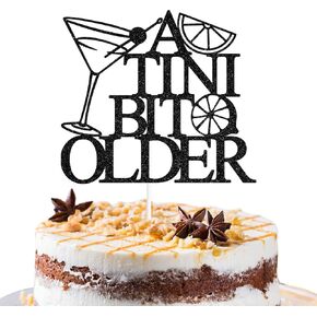 A Tini Bit Older Cake Topper, Martini Birthday Party Supplies, Espresso Martini Tiny Bachelorette Party Decorations
