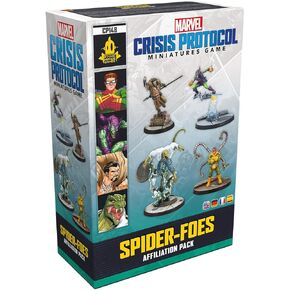 Atomic Mass Games Marvel: Crisis Protocol Spider-Foes Affiliation Pack - Unleash Sinister Villains on The Tabletop! Superhero Strategy Game, Ages 14+, 2 Players, 90 Minute Playtime, Made