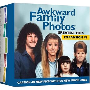 All Things Equal, Inc. AWKWARD FAMILY PHOTOS GREATEST HITS: EXPANSION #1 GAME (Caption new hilarious pics with new memorable movie lines)