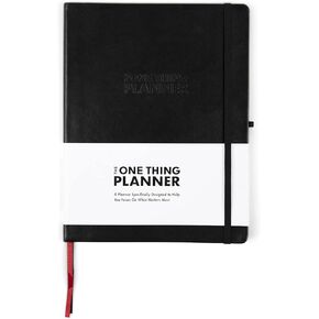 The ONE Thing 2024-2025 Undated Daily, Weekly & Monthly Planner - Goal Setting & Productivity Organizer for Work, Business & Personal Life