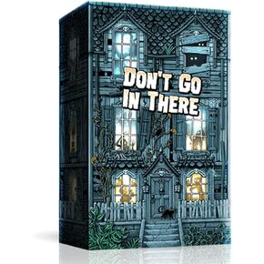 Don't Go In There Board Game - Haunted House Adventure Game, Strategy Game for Kids & Adults, Ages 14+, 2-5 Players, 30 Minute Playtime, Made by R2i Games