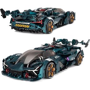Millanio Super technic Car Model Building Kit,1:8 Scale Model and Race Engineering Toy,Adult Collectible Model Cars Kits to Build,Compatible with Lego Technic Car Sets for Adults(3446pcs)
