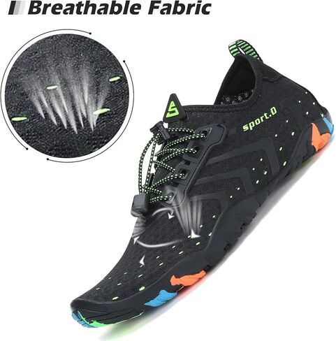 أحذية مائية للرجال والنساء من Mishansha سريعة الجفاف حافي القدمين أحذية مائية للسباحة والغوص وركوب الأمواج والرياضات المائية لحمام السباحة والشاطئ والمشي واليوجا in Kuwait