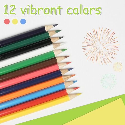 S & E TEACHER'S EDITION 50Pcs Colored Pencils,50 Vibrant Colors, Drawing Coloring Pencils for Kids School Supplies for Teachers in Saudi Arabia
