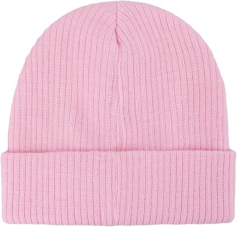 Molang Kids Beanie Hat and Gloves Set, Girls Winter Knit Cap with 3D Ears and Matching Mittens, Pink, One Size in Saudi Arabia