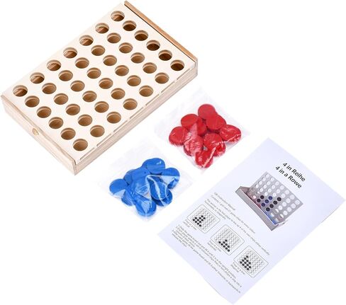 flybold Wooden Game Set - 6 x 10 x 6 Inches - Family-Friendly Game for Kids and Adults - Board Games for Adults for Indoor/Outdoor Fun, BBQs, Parties, and Picnics in Saudi Arabia