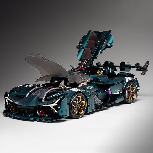 Millanio Super technic Car Model Building Kit,1:8 Scale Model and Race Engineering Toy,Adult Collectible Model Cars Kits to Build,Compatible with Lego Technic Car Sets for Adults(3446pcs) in Saudi Arabia