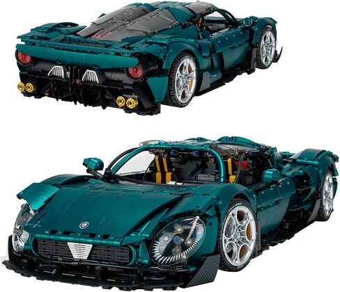 Millanio Super technic Car Model Building Kit,1:8 Scale Model and Race Engineering Toy,Adult Collectible Model Cars Kits to Build,Compatible with Lego Technic Car Sets for Adults(3446pcs) in Saudi Arabia