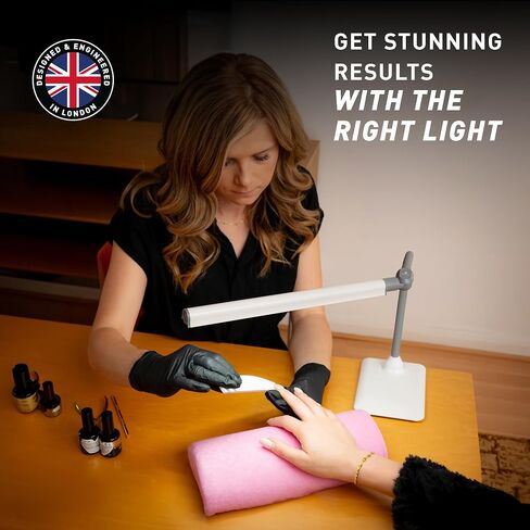 daylight Company Uno Pro Table Lamp, Standing Lamp for Living Room, Bedroom, Salon, Office, Touch Control, Flexible Arm, Sleek Design, Multipurpose in Saudi Arabia