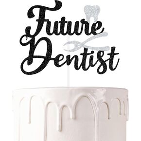Future Dentist Cake Topper, Congrats Dentist, Dentist Décor, Dental School Graduation Party Decorations Supplies