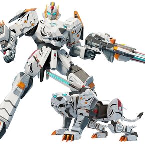 Animals Transforming Robots Toy for Kids Deformation Tiger Action Figure Deformation Tiger Model, Portable Transforming Robot Toy Gift for Boys &Girls 6-12