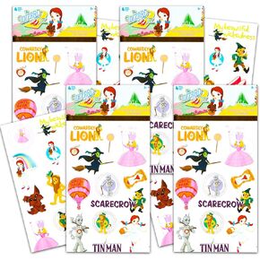 The Wizard of Oz Party Favor Bundle The Wizard of Oz Stickers - 100 Wizard of Oz Stickers for Walls, Water Bottles, Party Bags, and More (Wizard of Oz Party Decorations)