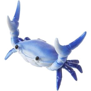Blue New Japanese Creative Cute Crab Pen Holder Weightlifting Crabs Penholder Bracket Storage Rack Stationery Pencil Holders and Pen Holders Desk Supplies