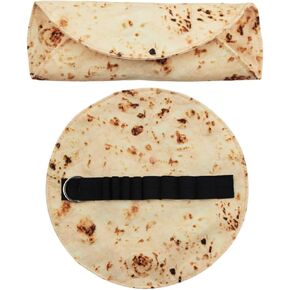 Comimark 2 pcs Organize Your Desk with this Tortilla Pencil Roll Stationery Storage!