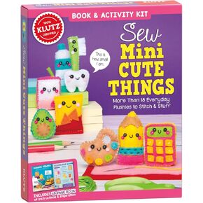 KLUTZ Sew Mini Cute Things Craft Kit