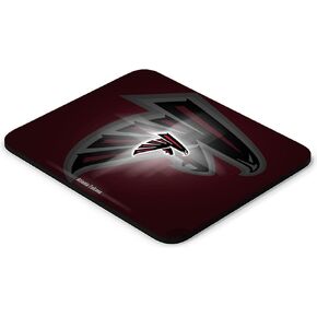Gaming Mouse Pad, Sport Football Mousepad with Non-Slip Rubber Base for Laptop Computer Desktop Game Mat,Fans Gift Red White Design