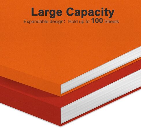 ViVin File Folder, 50 Pack Colored File Folders with 1/3-Cut Tabs, Fits 8.5 * 11 Letter Size Paper, Manilla Folders for Home Office School Documents(Multicolored) in Kuwait