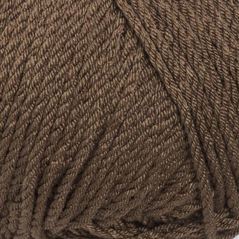 3 Skein La Mia Diamond Total 10.5 Oz Each 3.5 oz (100 g) / 229yd (210m), 70% Acrylic 30% Microfiber, Medium, Worsted, Super Soft Yarn, Brown, Perfect for Amigurumi - L158 in Saudi Arabia