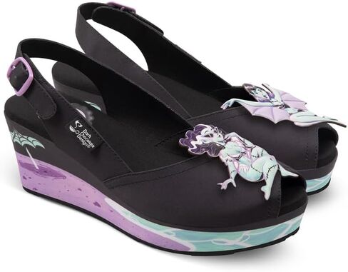 Hot Chocolate Design Chocolaticas Death Cherry Women's Sandals Multicoloured HCD 37 in Kuwait